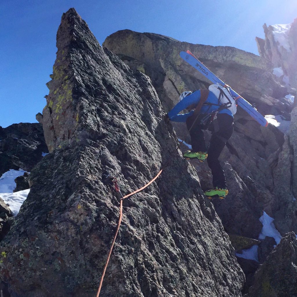 Ski Mountaineering, Mt Crested Butte's Guides Ridge 2016